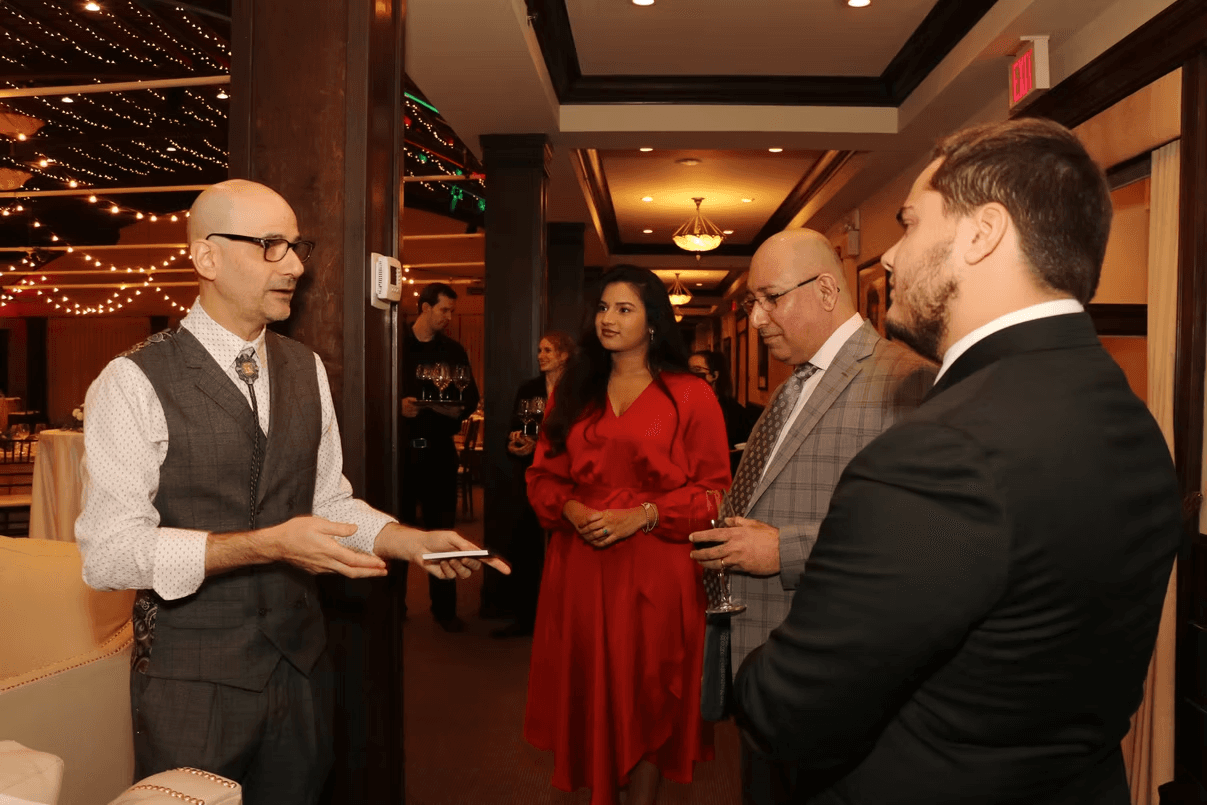 Executive dinner engagement
